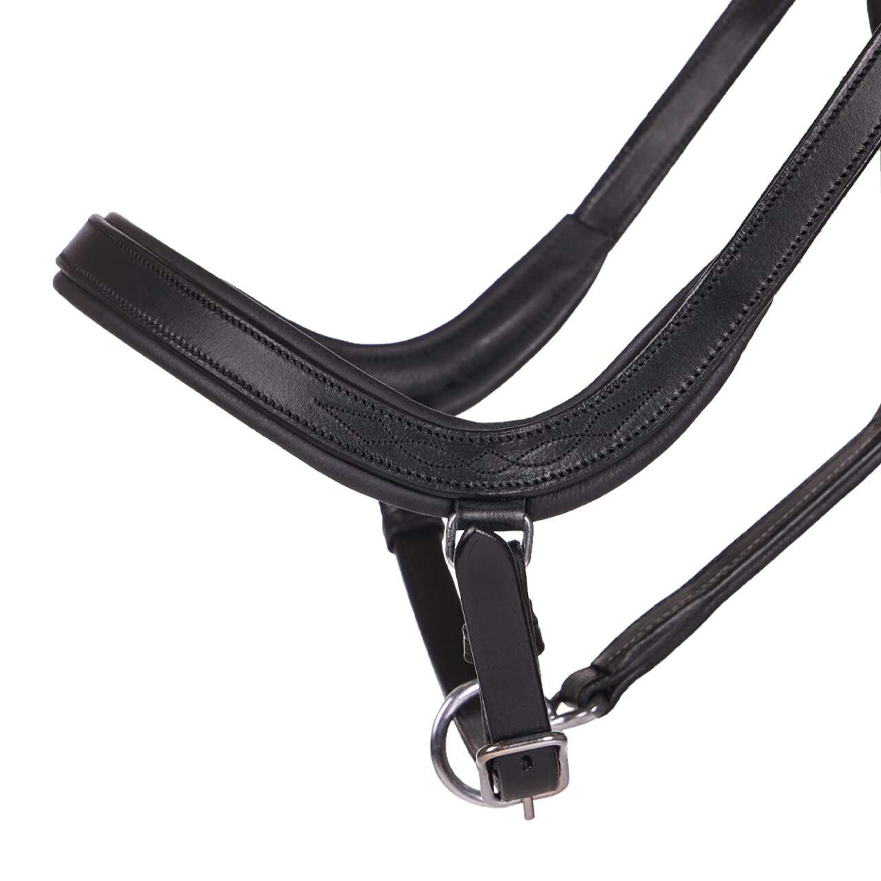 QHP Salerno Anatomic Halter Black - Sagebrush Tack