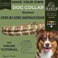 DIY Riverbar Braid Dog Collar Instructions PDF | Online tutorial - Sagebrush Tack