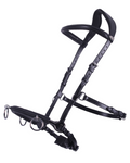 QHP Leather Lunging Cavesson - Sagebrush Tack