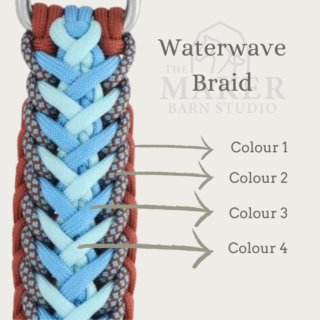 Custom Waterwave dog collar (adjustable) - The Maker Barn Studio