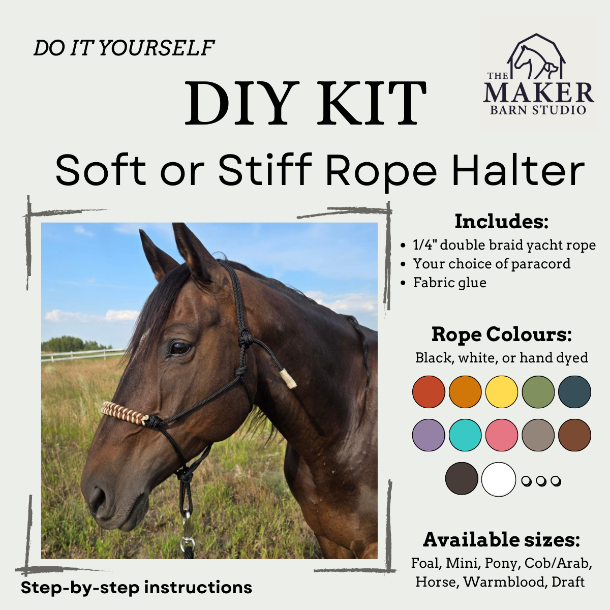 DIY Soft Rope Halter with Step-by-step Instructions - Sagebrush Tack