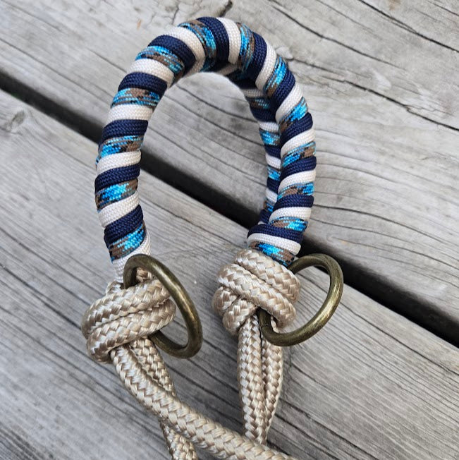 Custom bitless bridle/ halter combo - The Maker Barn Studio