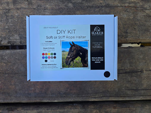 DIY Soft Rope Halter with Step-by-step Instructions - The Maker Barn Studio