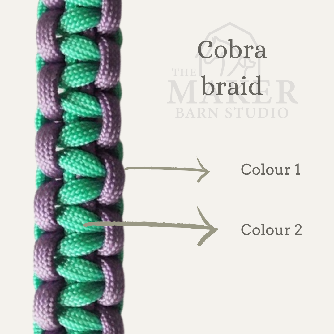 Custom Cobra collar - Sagebrush Tack