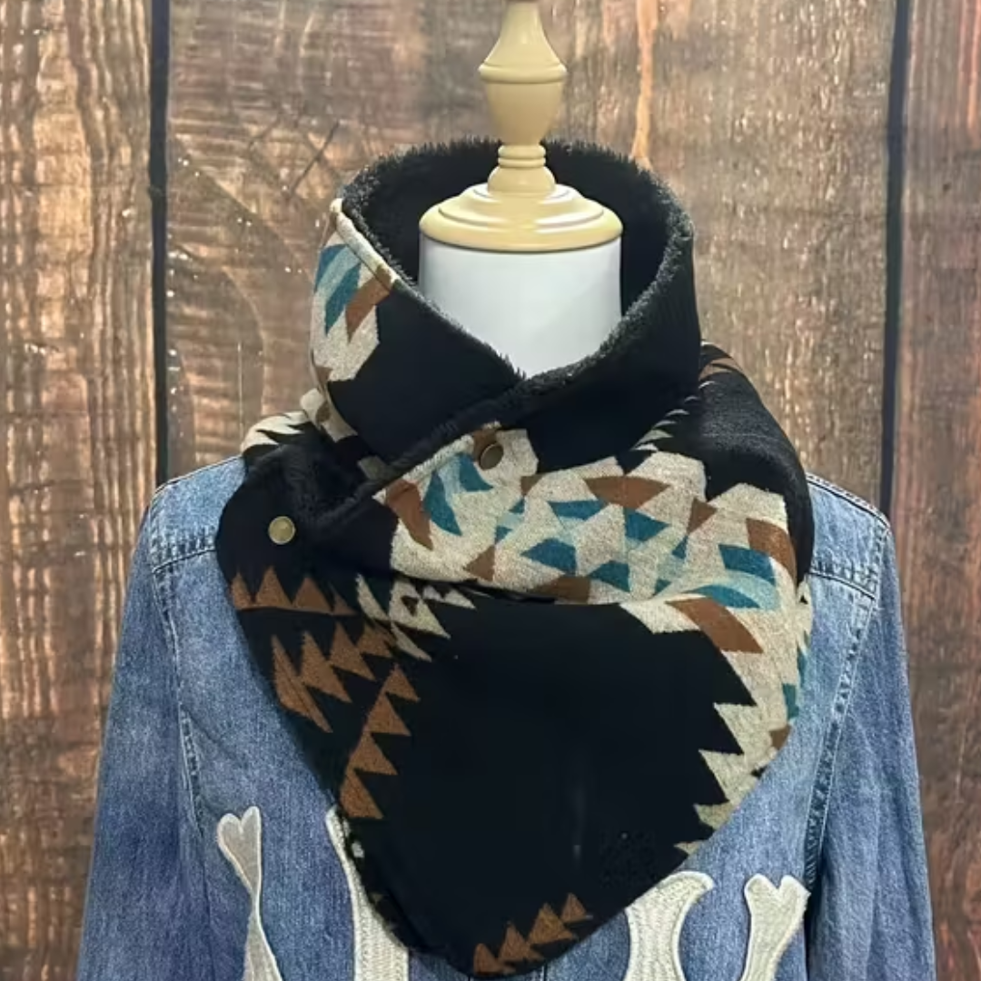 “Nightfall Peaks” Scarf - Sagebrush Tack