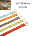 Custom biothane fishtail dog collar - The Maker Barn Studio