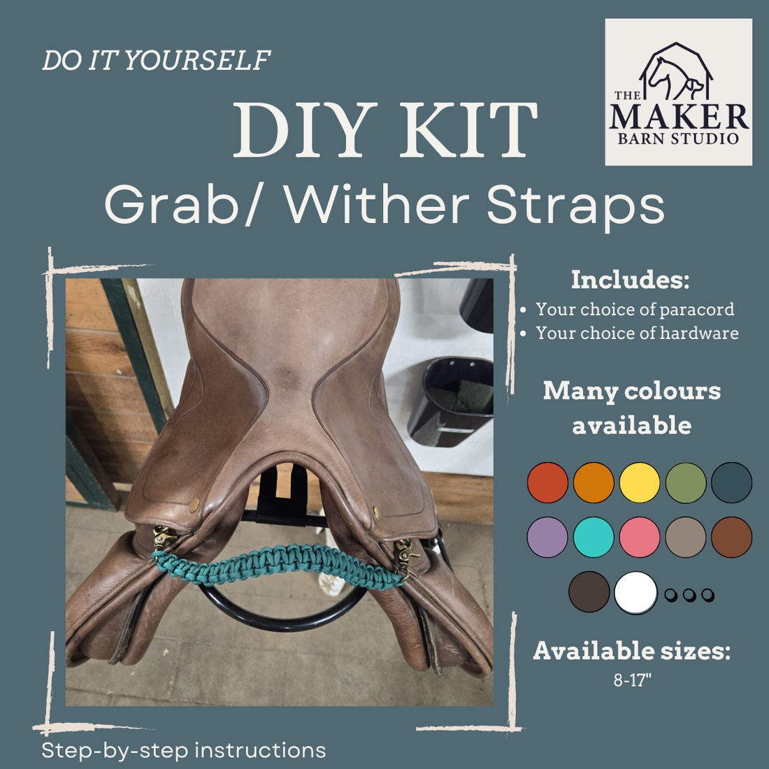 DIY Grab/ Wither Straps for horses