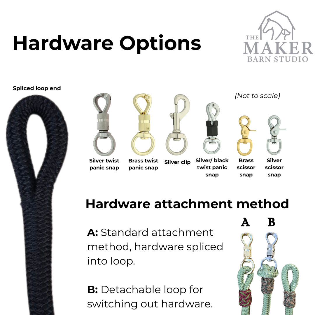 Custom Split Reins - The Maker Barn Studio