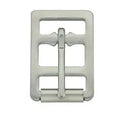 Flat Girth Buckle - Chrome Plated