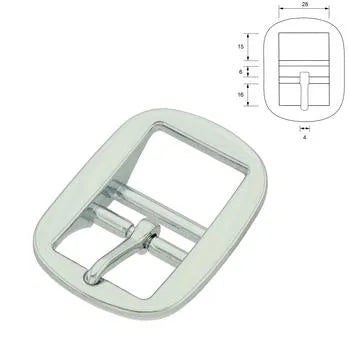 Halter Buckle - Chrome Plated