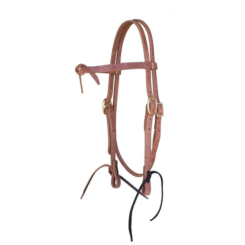 Knotted Headstall - The Maker Barn Studio