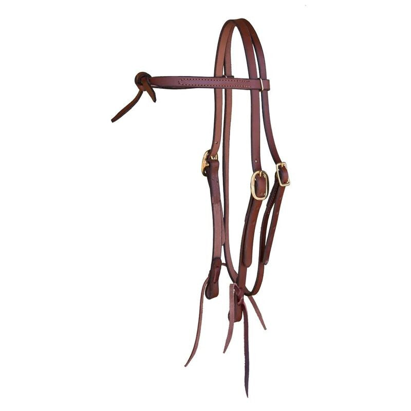 Knotted Headstall - The Maker Barn Studio